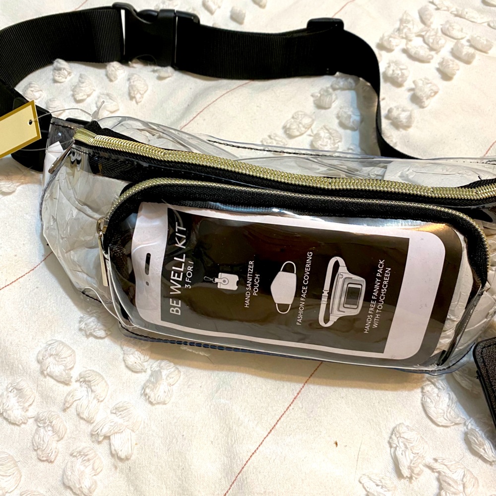 Clear fanny pack